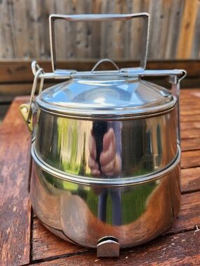 Aluminum Tiffin Box Carrier Lunch Container Lunch Box
